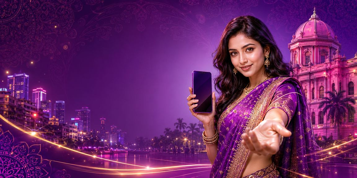 ঢাকায় শাড়ি পরিহিত মডেলের সাথে তিন পাত্তি ও বেটিং গেমের আনন্দময় পরিবেশ